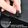 100 Pcs Car Body Trim Clips, Plastic Rivet Fasteners Universal
