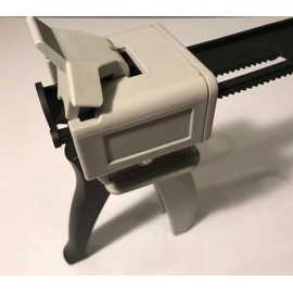 Caulking Gun | 50ml 2 Part Epoxy Glue Sealant AB Glue Gun Mixed 10:1 Adhensive Gun Manual AB Caulking Guns Epoxy Resin Silicone Dispenser Tool | by NAHASU