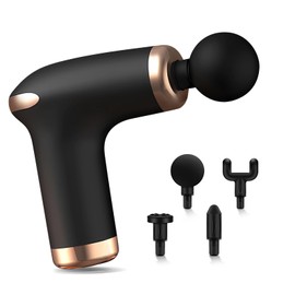 Anluomafuy Muskelmassagepistole, Muskel Percussion Massagegerät mit 6 Geschwindigkeiten, Mini Leise Elektrische Massage Gun, für Muskulatur und Faszien, Schmerzlinderung & Entspannung