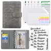 KONVINIT Budget Planner German, A6 Budget Binder with Money Envelopes