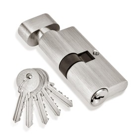 RVSWIHFA Pella Storm Door 70mm Solid Brass Lock Cylinder - Security Door Locks Replacement with 5 Brass Keys and Easy Installation - Suitable for Patio Sliding Doors and More