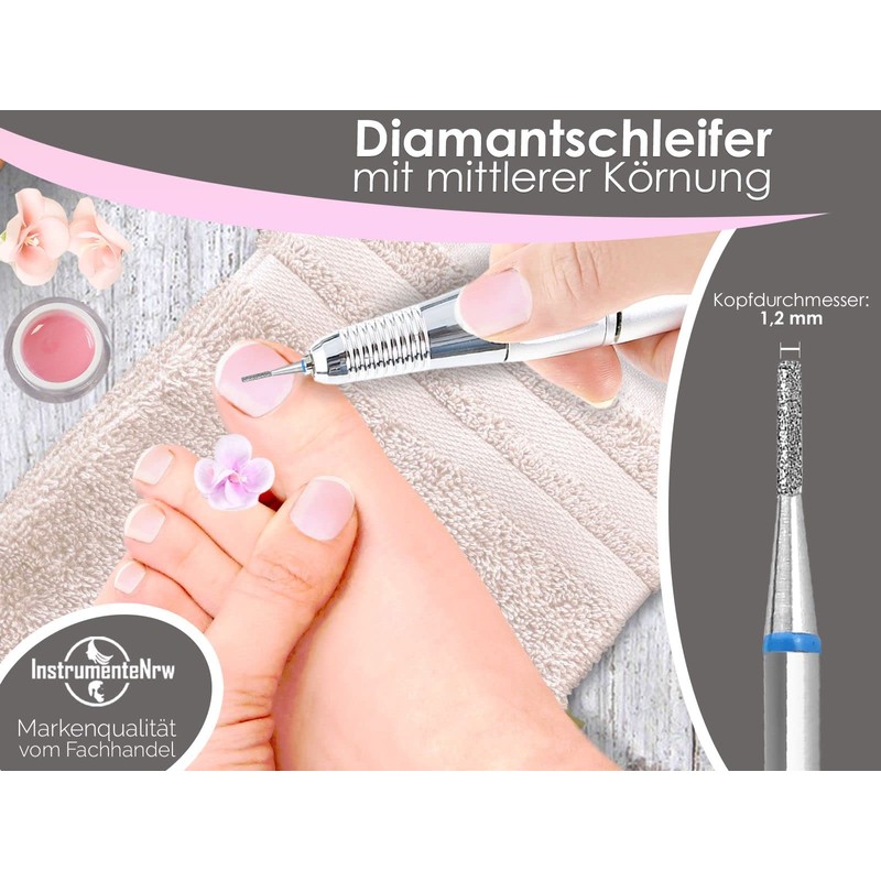 Diamond grinder cutter attachment medium grinder for working on corns