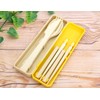 Kokubo Go Out Military Mustard Cutlery Set KK-343