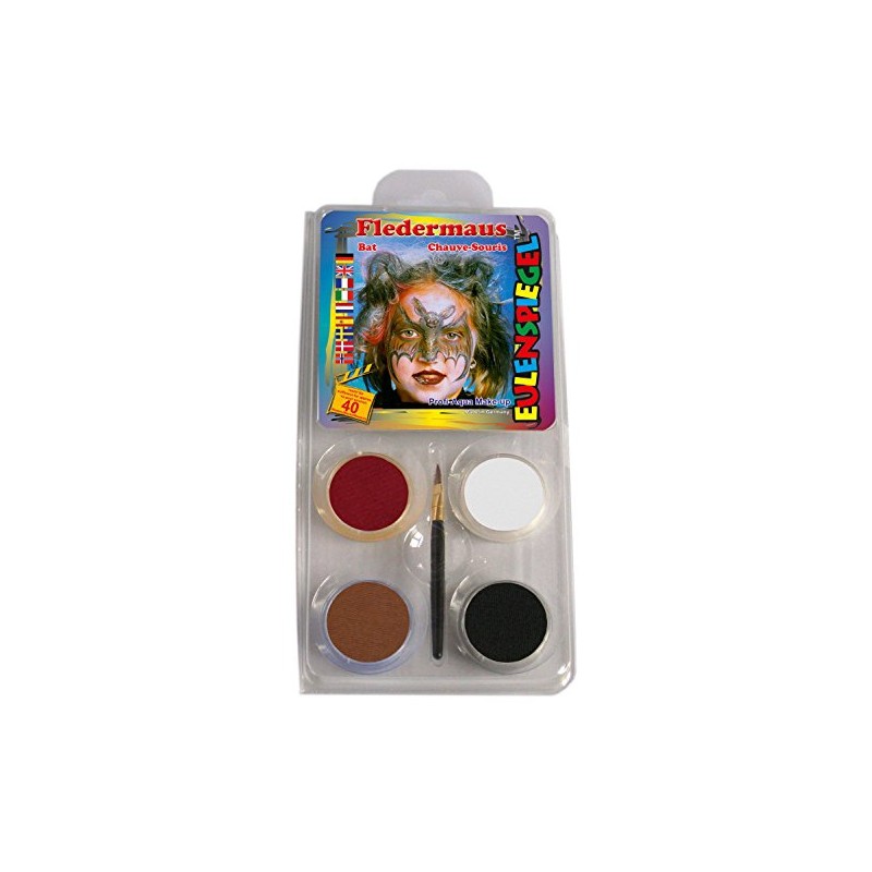 Eulenspiegel Design-A-Face Face Paint Pack - Bat