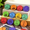 28 Pcs Wooden Sobriety Coin Gift Set, Recovery Sobriety Chip