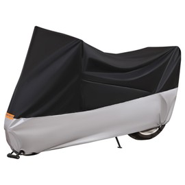 Motorbike Cover,Waterproof Outdoor Oxford Cloth Universal Style XXL:245x105x125cm Motorcycle Cover Sunproof Dustproof Windproof Protection Cover