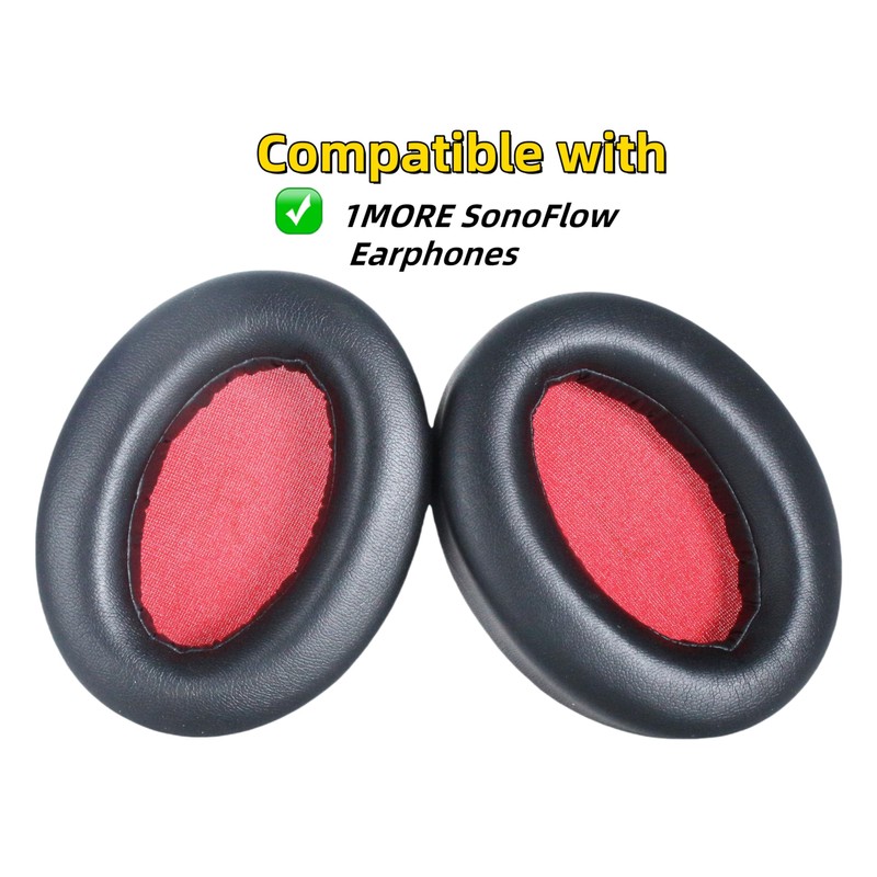Xinyuekj Replacement Ear pad, Breathable Protein Leather Headphone earpads Cushion,