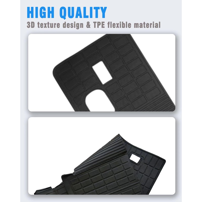ZQULOYO Cargo Liners Backrest Mat for Acura MDX Accessories 2014-2020