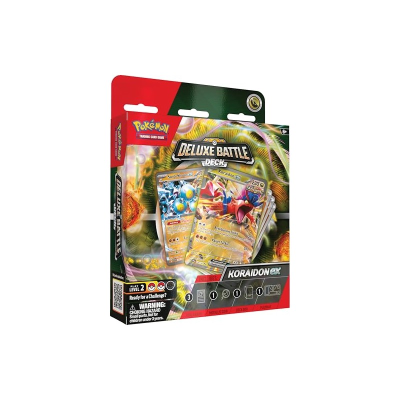 Pokémon TCG: Koraidon ex Deluxe Battle Deck (Ready-to-play 60-card deck