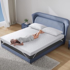 Mattress Topper, zibroges Cooling Mattress Pad Cover for Hot Sleepers