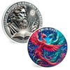 ACGZQY Phoenix Memento Mori Coin – Memento Vivere Coin Stoic