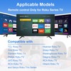 Remote for Roku TV & Cover for TCL Roku Remote,