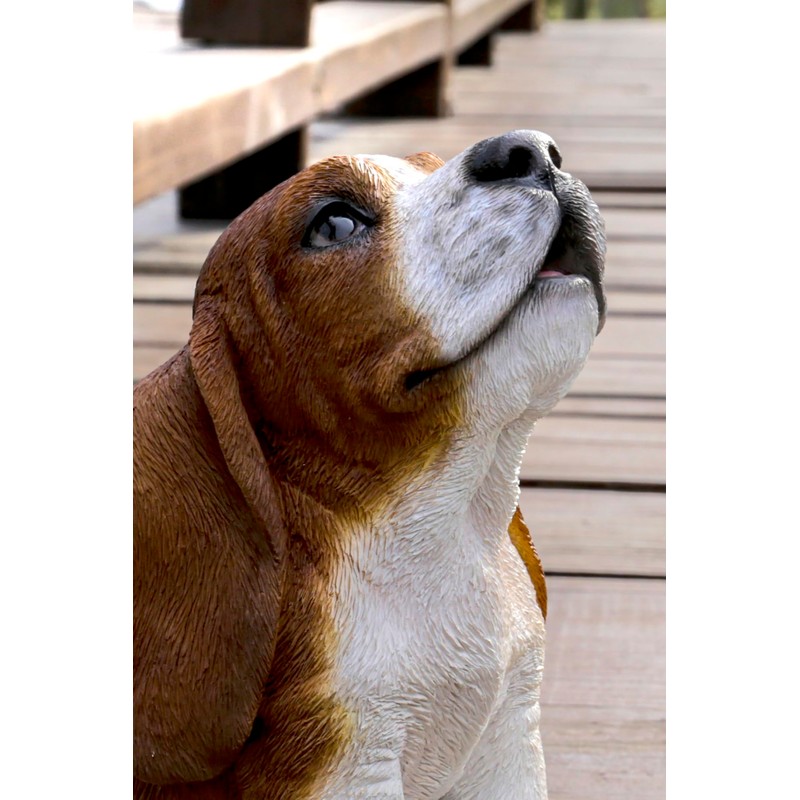 Hi-Line Gift Ltd. Basset Hound Puppy Howling