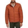 Dockers Men's Classic Ultra Loft Packable Puffer Jacket, New Orange,