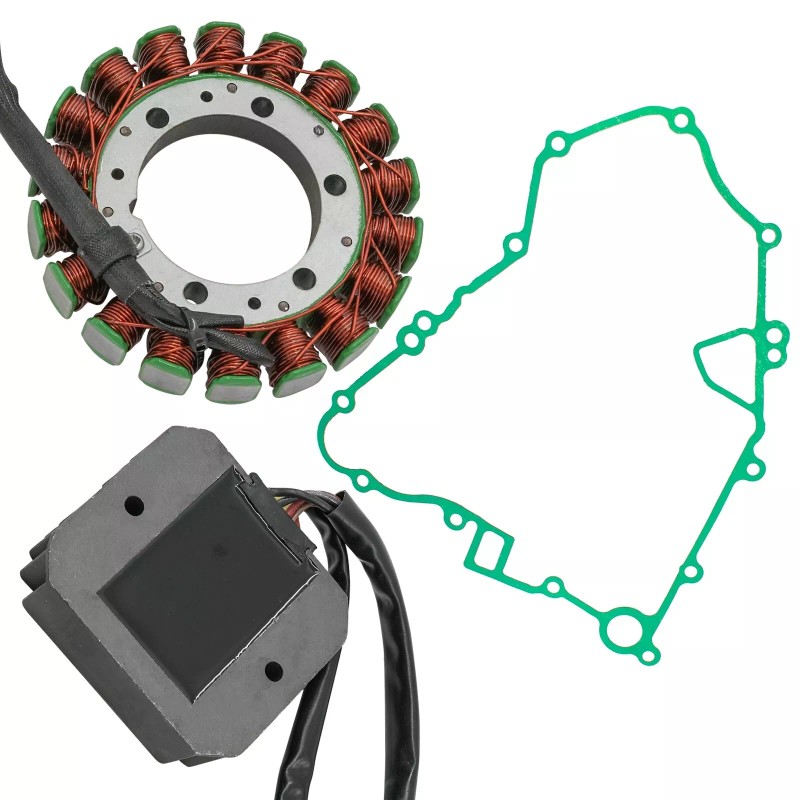 For Kawasaki Stator Regulator & Gasket Fit Kawasaki Brute Force