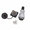 HangTon WS28 4 Pin Aviation Circular Metal Connector 25A Plug