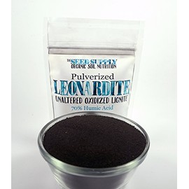2 Lb Pulverized Leonardite - Natural Unaltered Oxidized Lignite - 70% Humic Acid