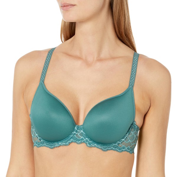 Simone Perele Women's Caresse 3D Plunge, Boreal Green, 40C