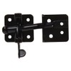 The Hillman Group 852688 Self-Adjusting Gate Latch, Black Finish
