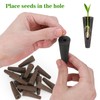 GOTVUGE 50pcs Grow Sponges for Hydroponics, Hydroponics Growing System Pods,