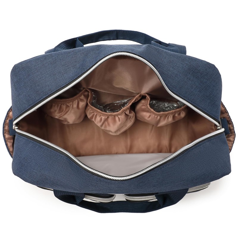 Kono Baby Changing Bag Weekender Travel Nappy Tote for Mom