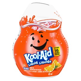 Kool-Aid Orange Liquid Drink Mix, 48mL/1.6 fl.oz., {Imported from Canada}