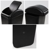 Ortodayes 14 L Swing Lid Trash Can, Plastic Waste Bin