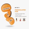 Momo's Workshop Orange Makeup Sponge Set (3pcs) – Large Soft