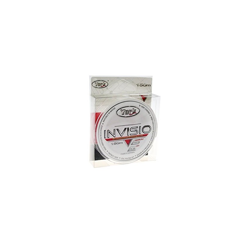 YORK Invisio Fishing Line 150 m Spool 0.14 mm-0.40 mm