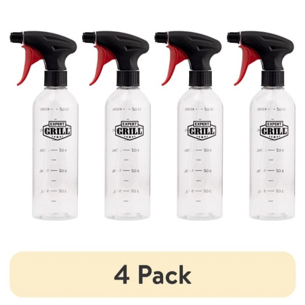 Unbranded (4 pack) Expert Grill 1Piece 17oz Empty Plastic Spray