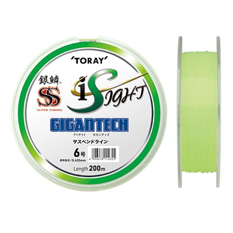 Toray Ginscales Super Strong Eye Sight Gigantec 200 m Light