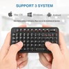 Rii Mini Bluetooth Keyboard,Portable Wireless Keyboard with Backlit,Rechargeable Mini Keyboard