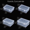 Nail art toolbox Bead Organizers-8 Pcs Jewelry Organizers and Storage