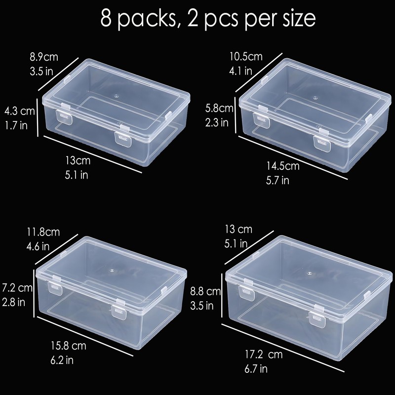 Nail art toolbox Bead Organizers-8 Pcs Jewelry Organizers and Storage