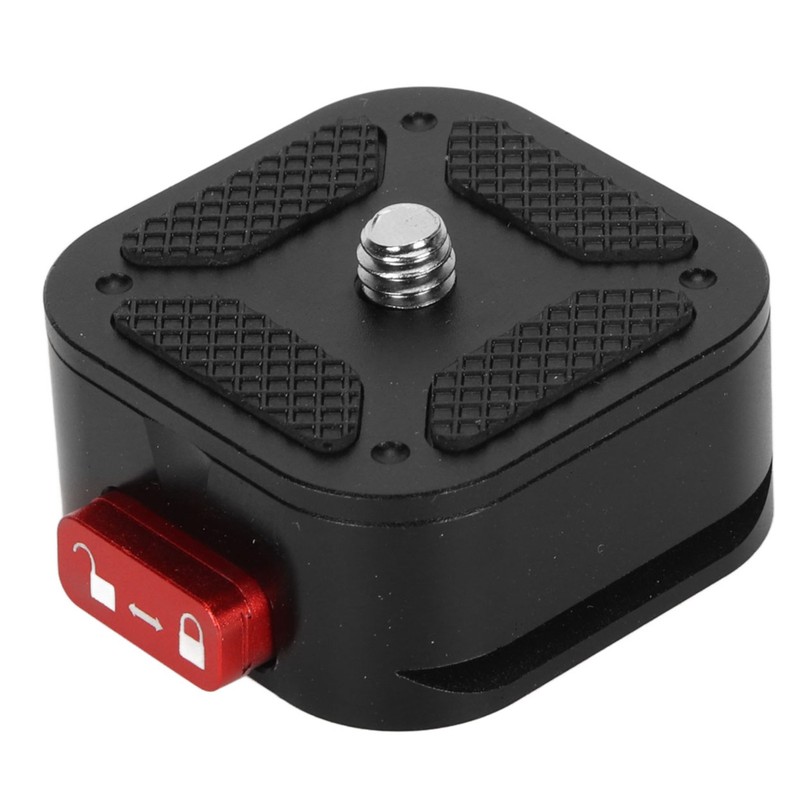 Mini Quick Release Plate 1/4 Screw Hole Holder Camera Quick