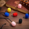 Juexica 30 Pcs Mini Size Lapel Headset Microphone Windscreen Sponge