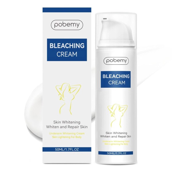 POBEMY Skin Bleaching Cream, Dark Spot Remover for Face, Intimate