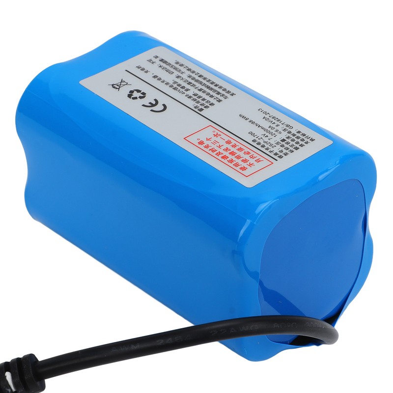 RC Nesting Boat Battery 12000mAh 7.4V Rechargeable Lithium Battery High