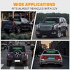 XRIDONSEN 35 inch Traffic Advisor Green White Emergency Light Bar