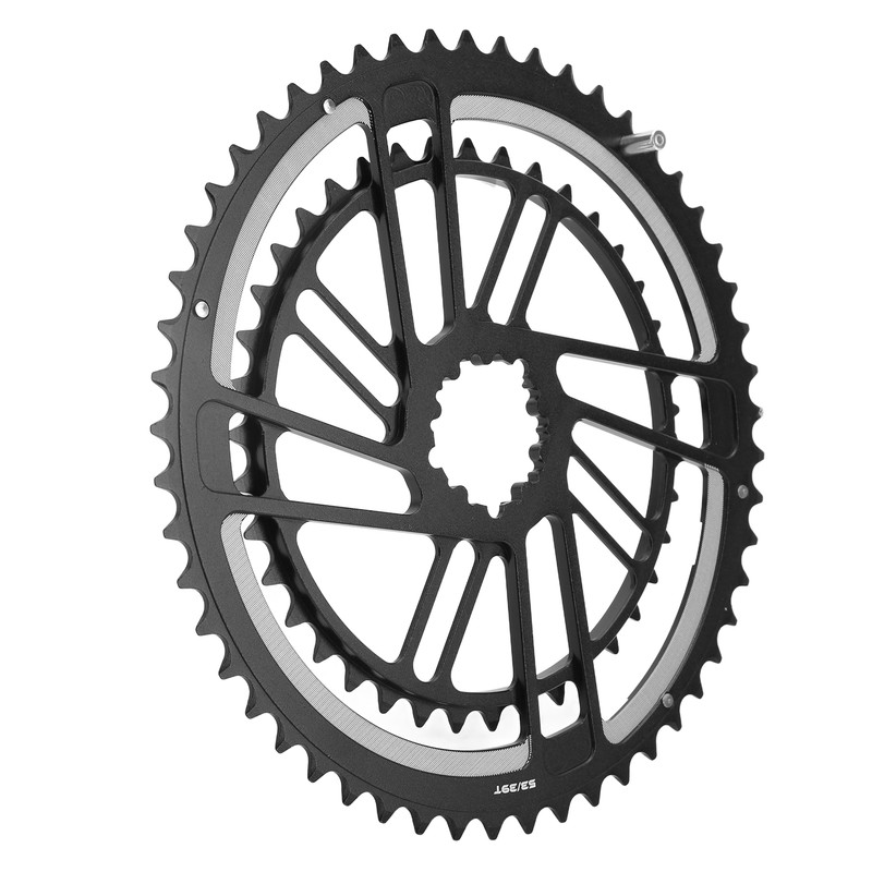 MEIJUN Double Disc Bike Crankset Chainring Road Bicycle Crank Chainring