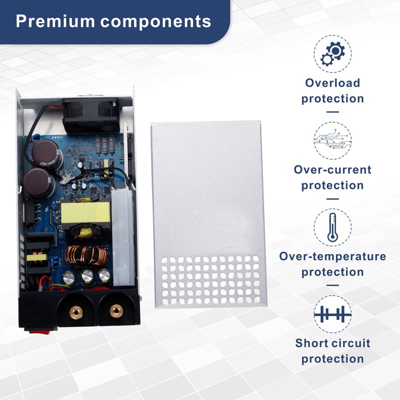 BOSYTRO AC to DC Converter 12V Power Supply 1200W Max