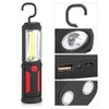 3W Rechargeable COB LED Flashlight Camping Emergency Work Light with