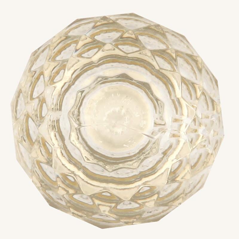 Hickory Hardware P35-CA3 35Mm Crystal Palace Crysacrylic Polished Brass Cabinet