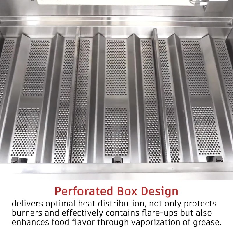 GDCERIX Flame Tamer for Blaze Professional LUX Gas Grill, 3