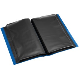 Nakabayashi PHL-1024-B Pocket Album Photo Graphilia, 240 Sheets, L Size, Blue