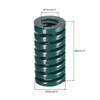 sourcing map 20mm OD 40mm Long Spiral Stamping Heavy Load