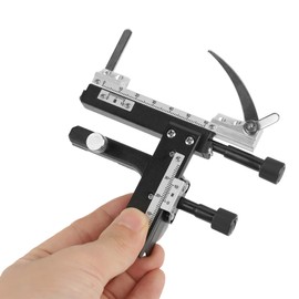 Mechanical Stage for Microscopes, Microscope Attachable Mechanical Stage, X-Y Moveable Stage Caliper with Scale, Microscope Moveable Caliper, for Microscope Calipers