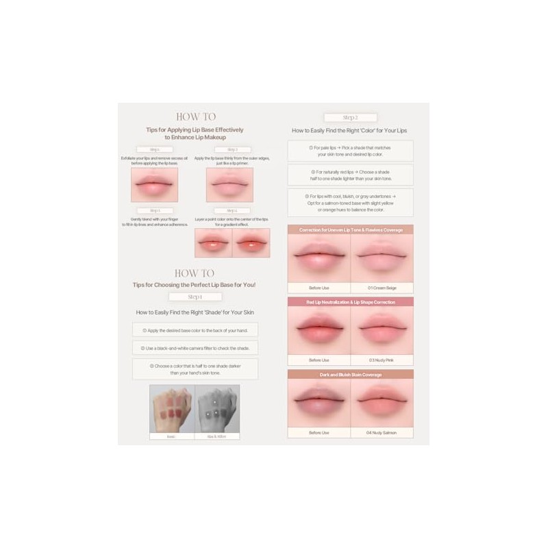 Heart Percent Base de labios Dote On Mood All Cover,