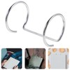 NIYANGLE A4 Ring Binders, Double Book Rings Binder Folders Metal