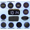 Loud Alarm Clock with Bed Shaker, Vibrating Alarm Clock for